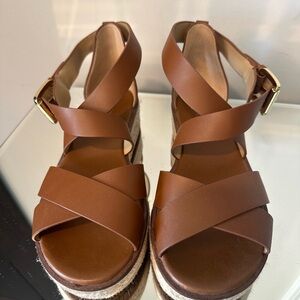 Brown Strappy Sandals